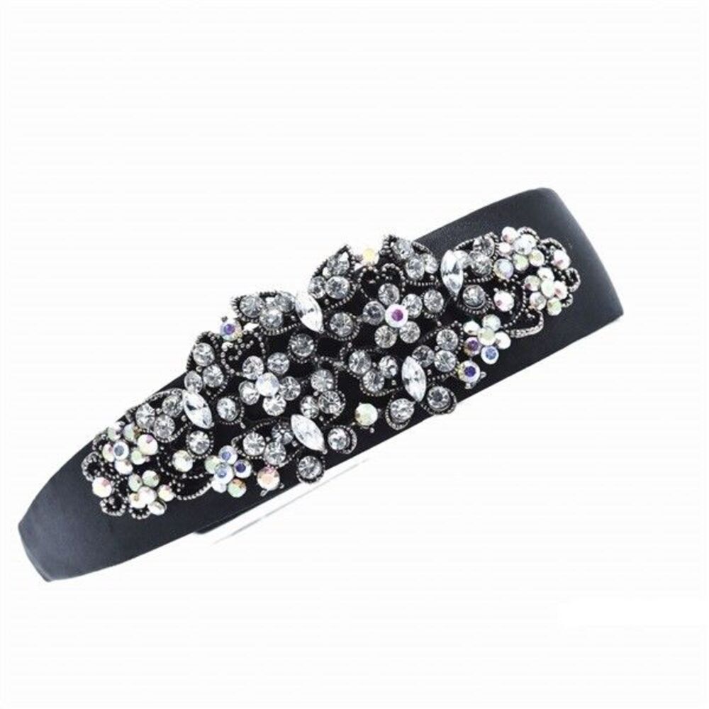 The Crystal Butterfly and Flower Headband